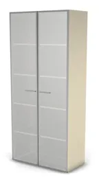 RAC093 ACCORD Шкаф. стекло сатин 898х448х1982 Стекло сатин/Кашемир - Фото предпросмотра