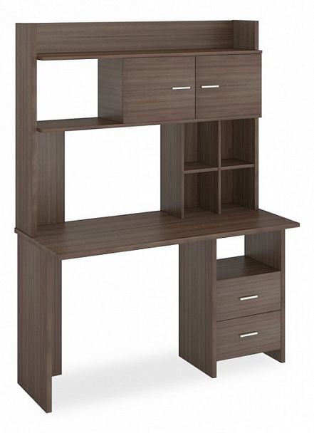 Стол компьютерный Домино Lite СКЛ-Прям130Р+НКЛХ-130 Шамони - Вид 1