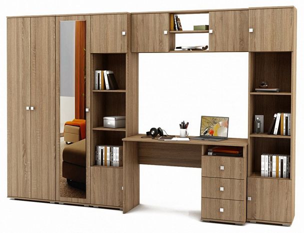 Стенка для детской Тунис-6 - Вид 1