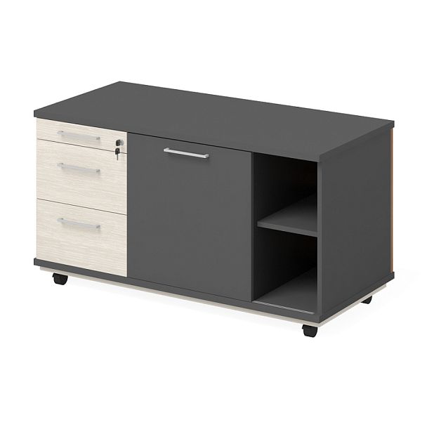 Тумба сервисная "Сенатор"  ПК-СЕ-ТМВ126Х59-В3-30 дуб альпийский - Вид 1