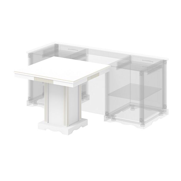 Приставка "Приставные столы"  ПК-МНК-ПР90Х90-В1-1030 ясень - Вид 1