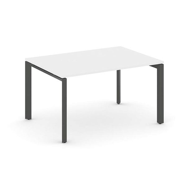 Style Project Next Стол переговорный SN-59P.SPRG-002.3 Белый/Металл Антрацит 1180*980*750 - Вид 1
