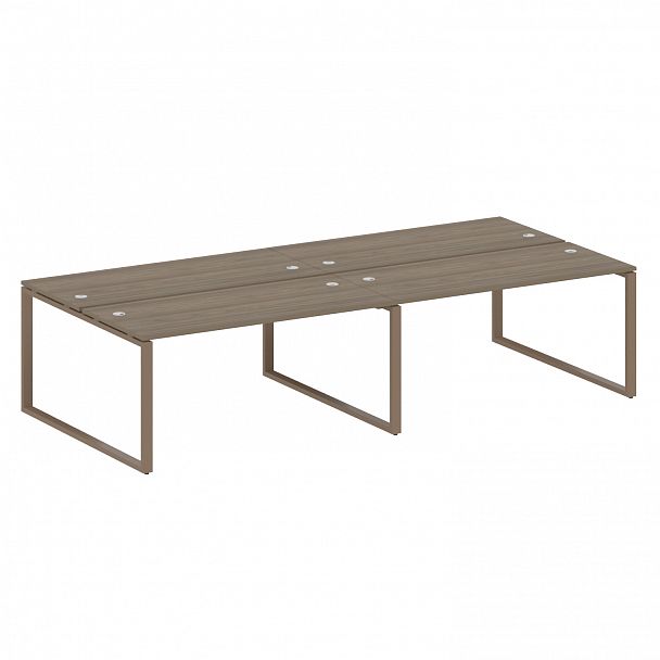 Рабочая станция "Metal System" БО.СМ-4.4 вяз/мокко - Вид 1