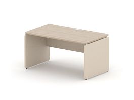 RAC001-14x8 ACCORD Стол прямоугольный, без заглушек 1400х800х735 Сосна Аланд/Кашемир - Фото предпросмотра