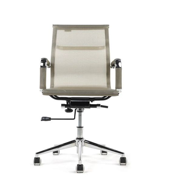 Кресло офисное / Хельмут LB / бронзовая сетка / хром - Вид 2