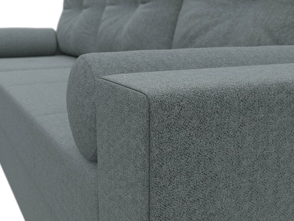 Диван угловой Верона Лайт левый угол Рогожка серый - Вид 4