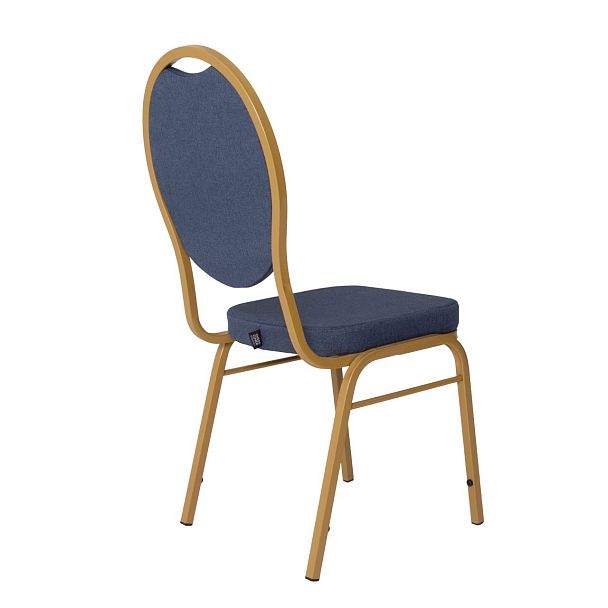 Стул Квин 20мм - рогожка Montreal 58, золото - Вид 8