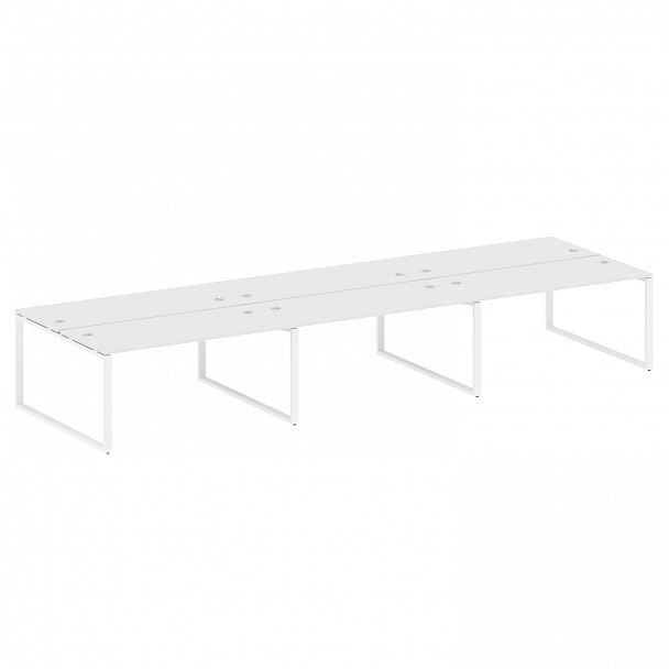 Рабочая станция "Metal System" БО.СМ-6.4 белый - Вид 1