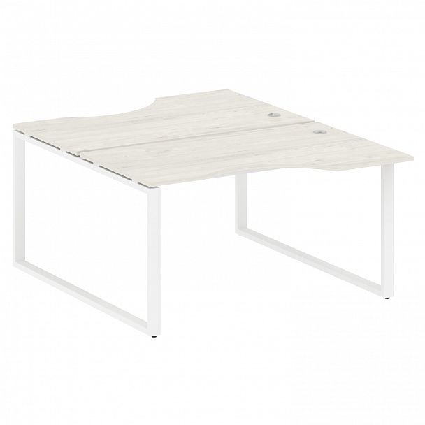 Рабочая станция "Metal System" БО.РАС-СА-2.2 дуб наварра/белый - Вид 1
