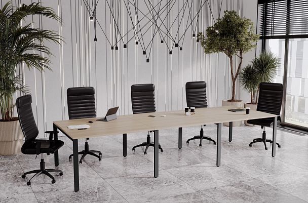 Стол линза Tess 120x80x75 дуб крафт золотой - Вид 24