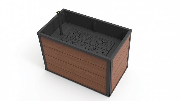 Кашпо-грядка для растений "Maple Mobile Urban Garden Bed 88L" - Вид 2
