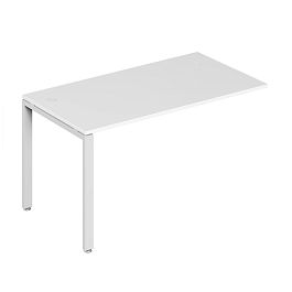 Удлинитель стола Trend Metal 140x60x75 белый - Фото предпросмотра