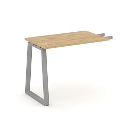 Стайл Проджект Директ / Style Project Direct Брифинг-приставка SN-6T1.BR-002 Тиквуд Светлый/Металл Серый 780*600*750 - Фото предпросмотра