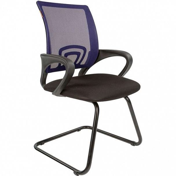 Кресло CHAIRMAN 696V, ткань TW/сетчатый акрил, синий - Вид 1