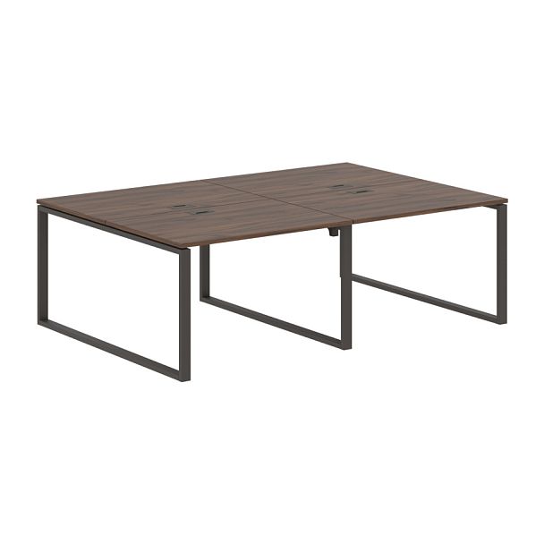 Стол 4-х местный EQWST 2316 Дуб Денвер тёмный/Мокко 2326х1606х750 EDIS - Вид 1