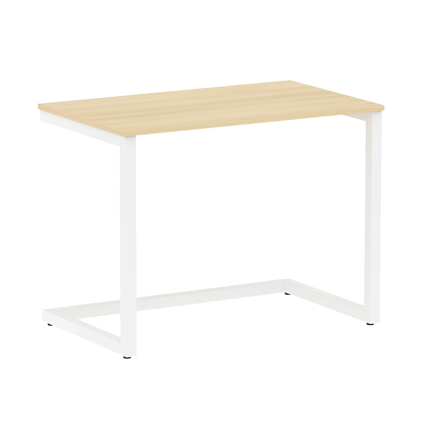 Home Office Стол письменный VR.SP-2-98 Акация/Белый металл 980*600*750 - Вид 1