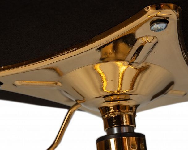 Офисное кресло для персонала DOBRIN MONTY GOLD (чёрный велюр (MJ9-101)) - Вид 8