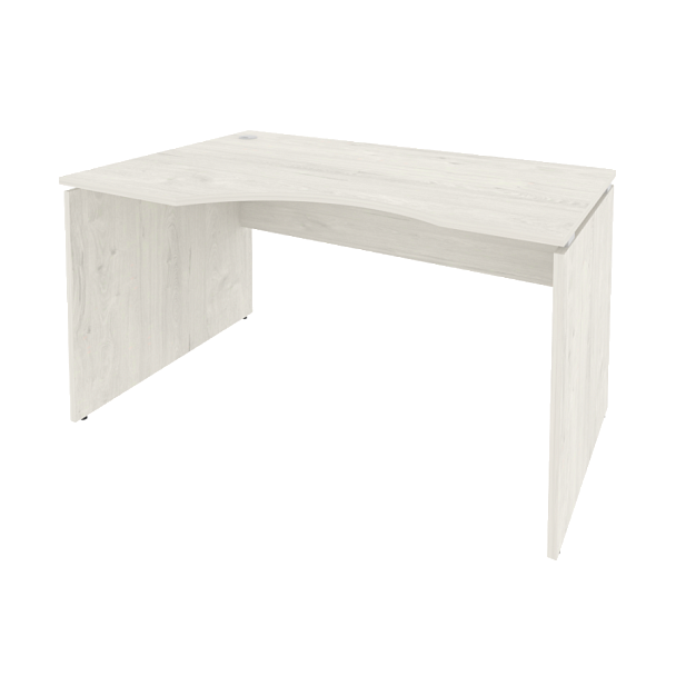 Style Стол криволинейный левый Л.СА-2 (L) Дуб наварра 1380*900*750 - Вид 1