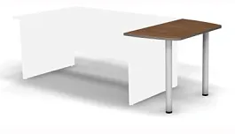 SMART/СМАРТ RS026-95Х55 Конечный элемент без опор 950х550х737 Дуб Катания - Фото предпросмотра