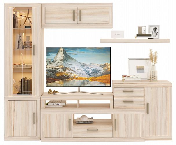 Стенка-горка Toivo ТОЙ-ГСТ 15 Карамель - Вид 1