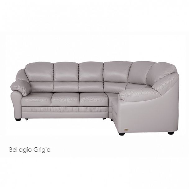 Угловой диван "Берг" в коже - Вид 3