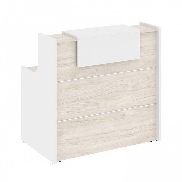 Ресепшн "Onix" O.R-K-1 денвер светлый/белый - Вид 2