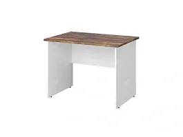 TANDEM RTD024-100-SH Стол прямоугольный ун-й 1000х700х750 Таксония шоколадная/Белый - Фото предпросмотра