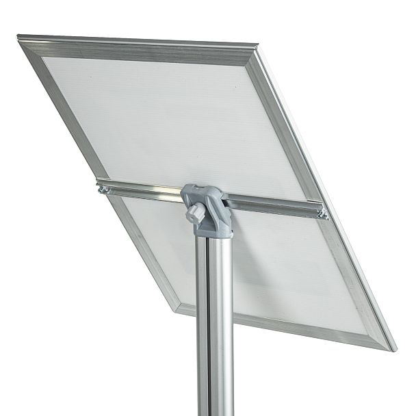 Стойка информационная напольная А3 с алюминиевым "клик"-профилем (297х420 мм) BRAUBERG "Extra", 238225 - Вид 7