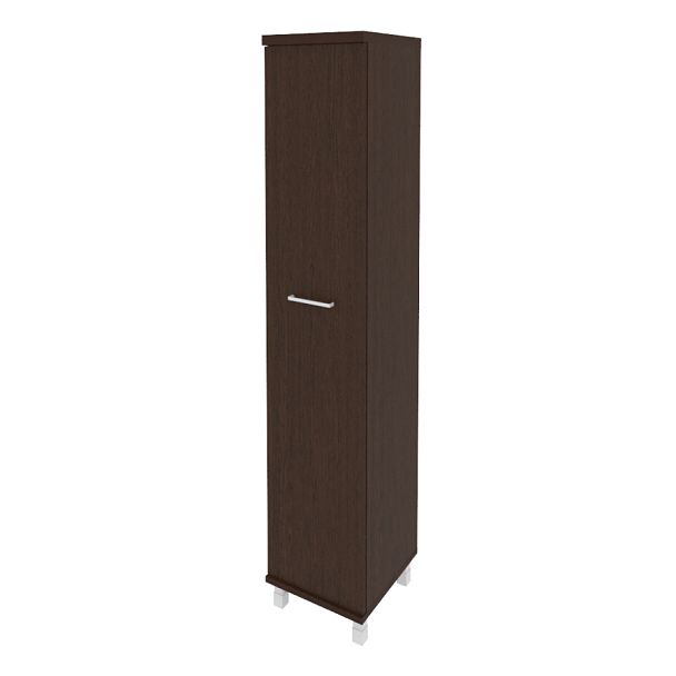 First Шкаф высокий узкий правый KSU-1.9 (R) Венге 401*432*2060 - Вид 1