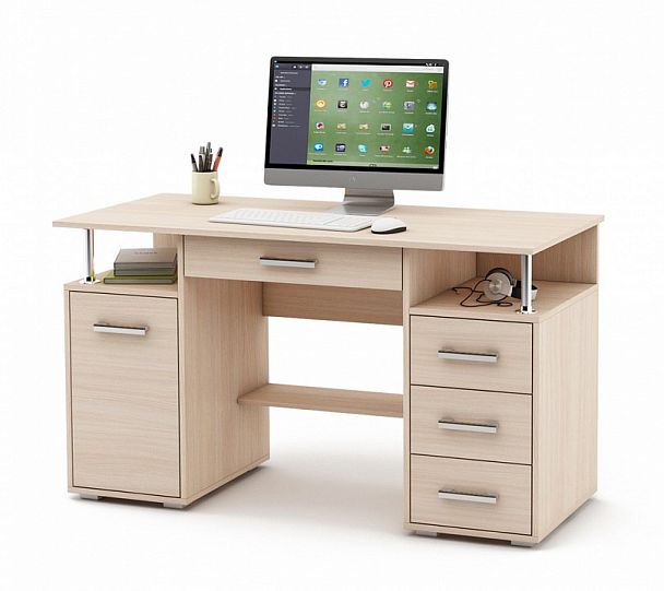 Стол письменный Амбер-6Я - Вид 1