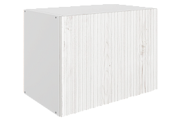 Марта Шкаф навесной L500 Н360 (1 дв. гл. гориз.) 37.07.2266  - Фото предпросмотра