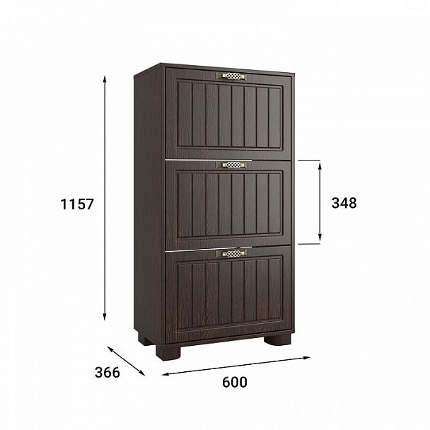 Тумба для обуви Монблан МБ-34К - Вид 4