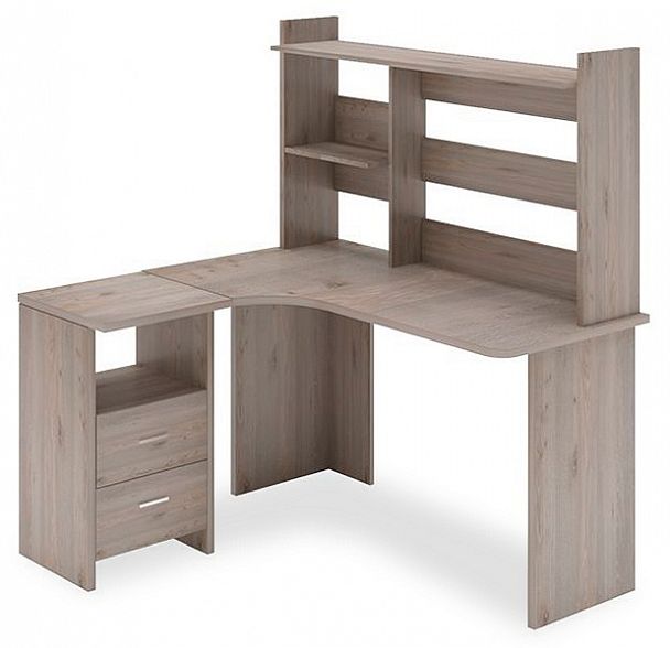 Стол компьютерный Домино Lite СКЛ-Угл130+НКЛ-130 - Вид 1