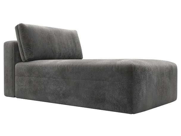 Модуль канапе Лига-060 НПБ Велюр серый - Вид 4