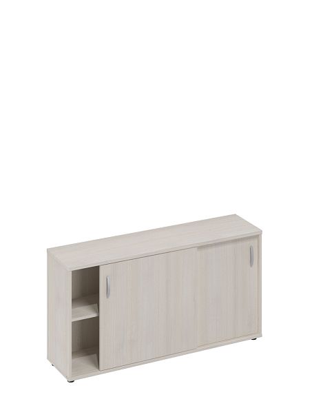 Шкаф-купе низкий (для 2-х столов 70) A4 А4 303 БП дуб шамони - Вид 1