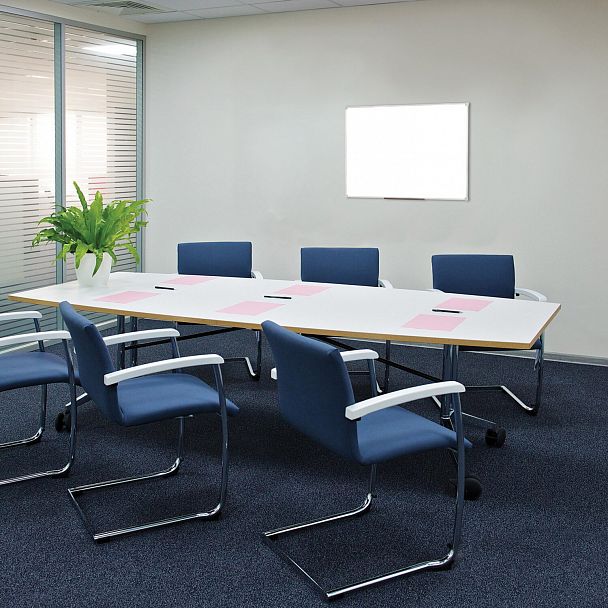 Доска магнитно-маркерная 45х60 см, ПВХ рамка, ГАРАНТИЯ 10 ЛЕТ, РОССИЯ, STAFF, 236157 - Вид 4