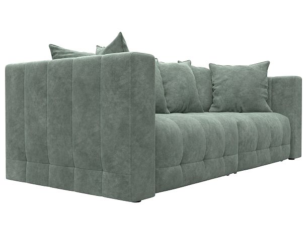 Диван прямой Лига-052 НПБ Велюр зеленый - Вид 3