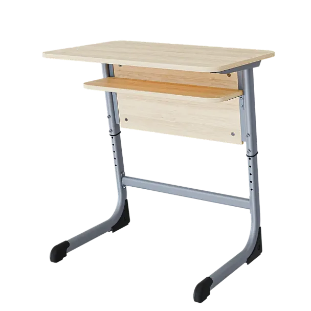 Парта Smart на плоскоовале 1М (столеш.ЛДСП ЗУ, экран ЛДСП, полка), гр.3-5 - Вид 3