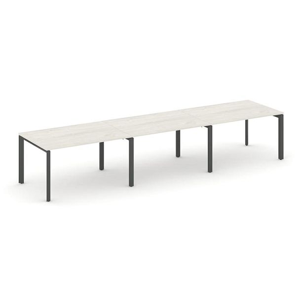 Style Project Next Стол переговорный SN-59P.SPRG-021.3 Дуб Наварра/Металл Антрацит 2940*980*750 - Вид 1