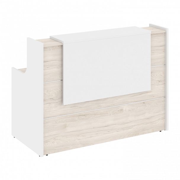 Ресепшн "Onix" O.R-K-2 денвер светлый/белый - Вид 2