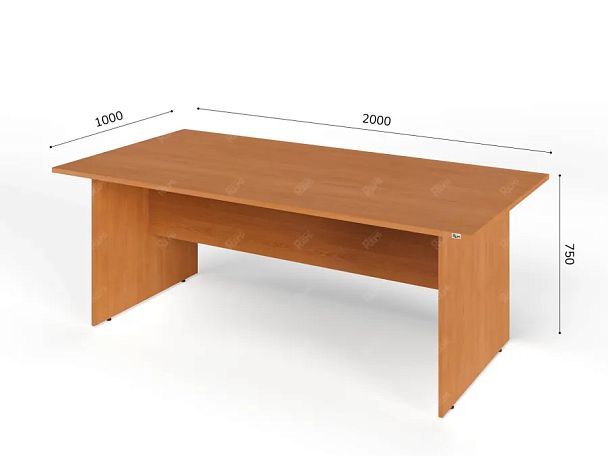 ЛАЙТ / LIGHT RLG009-20x10 Конференц-стол 200x100x75 Вишня - Вид 4