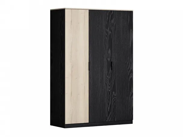 Дельта Лофт шкаф 3-х дверный 13.03 Black - Вид 1