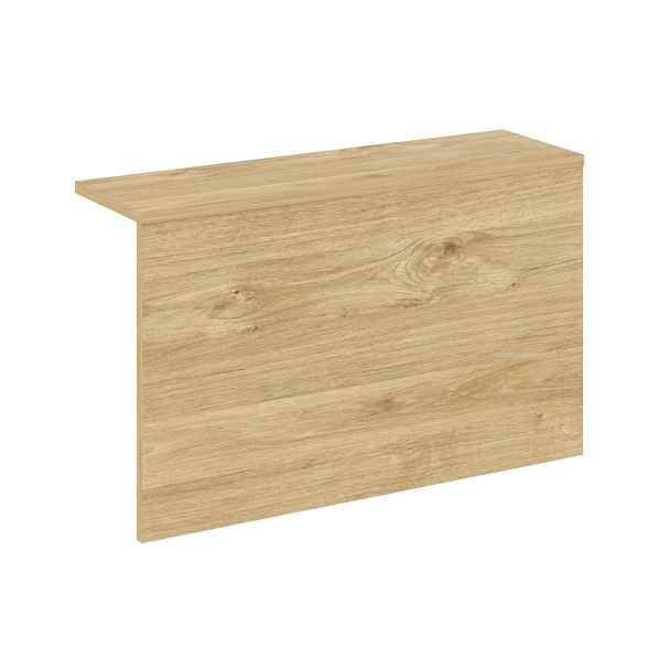 Накладка прямая высокая на 2 модуля "Onix" О.R-NP.V-78.2 тиквуд светлый - Вид 1