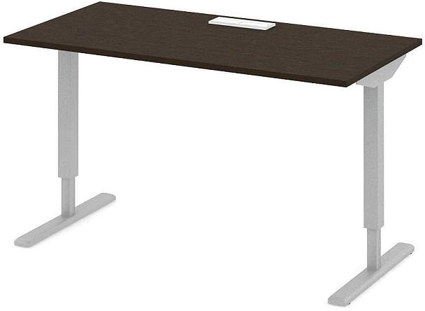 Стол офисный рабочий "Трансформер"  ПК-ТРС-СТ160Х80КК/ЭР-В1-179 дуб ферраре - Вид 1
