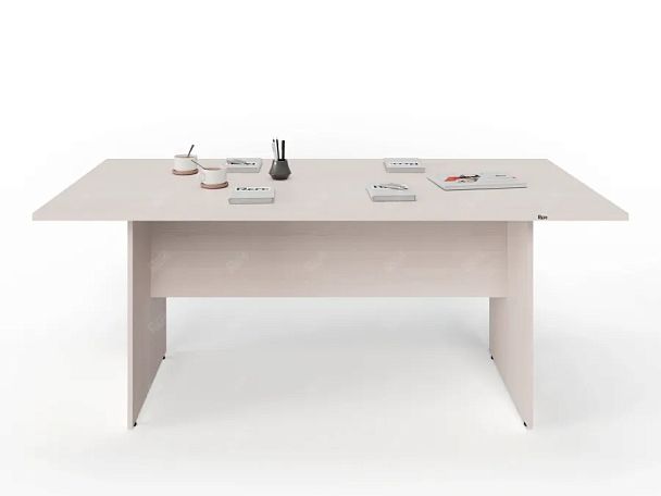 ЛАЙТ / LIGHT RLG009-18x9 Конференц-стол 180x90x75 Дуб Молочный - Вид 2