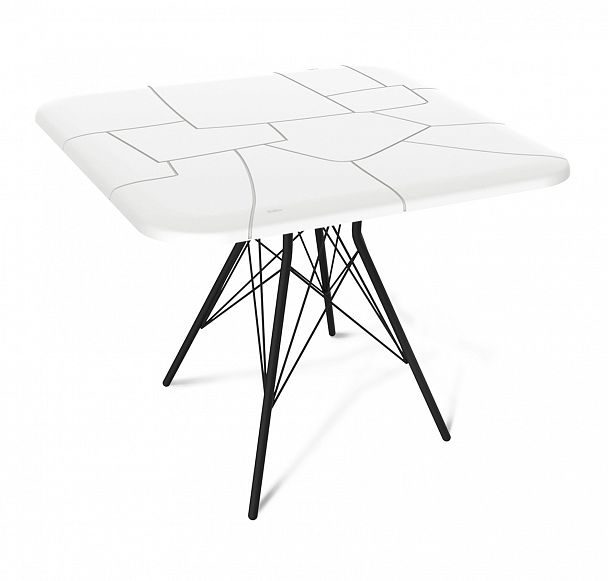 Пластиковая столешница Sheffilton SHT-TT30 83/83 белый - Вид 8