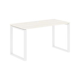 Стол прямой EQST 1367 Ясень Траун/Белый 1360х670х750 EDIS - Фото предпросмотра