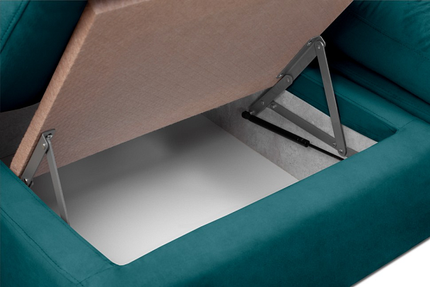 Диван угловой «Борнео» зеленый - Вид 5