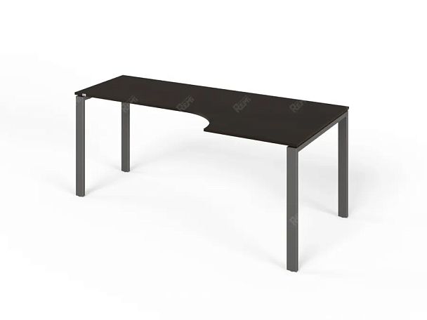 ЛАЙТ / LIGHT RLG016-16x9R Угловой стол 180x90x75 Венге - Вид 1