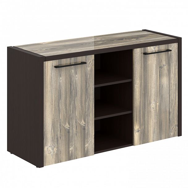 Тумба с фригобаром "Morris" MTF 140 дуб базель/венге - Вид 1